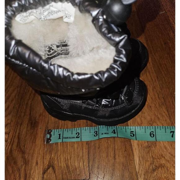 Kamik Winter Boots Size 5 Baby Toddler Silver Metallic - Picture 13 of 13